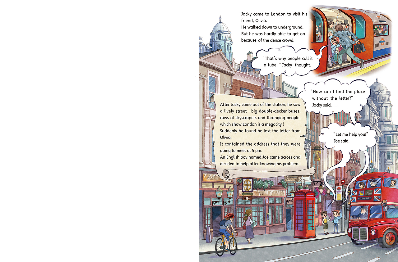 大开本英语绘本（图ZMzY0NTA2MzA4） - 儿童插画 - 站酷设计师一小步ken原创素材 - 站酷ZCOOL