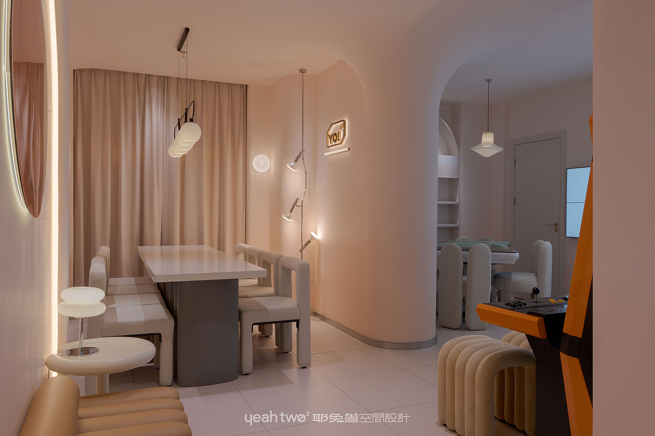 YO!有馆·轰趴｜耶兔兽设计（图ZMzYzNDY3OTky） - 商业空间设计 - 站酷设计师董青_耶兔兽设计原创素材 - 站酷ZCOOL