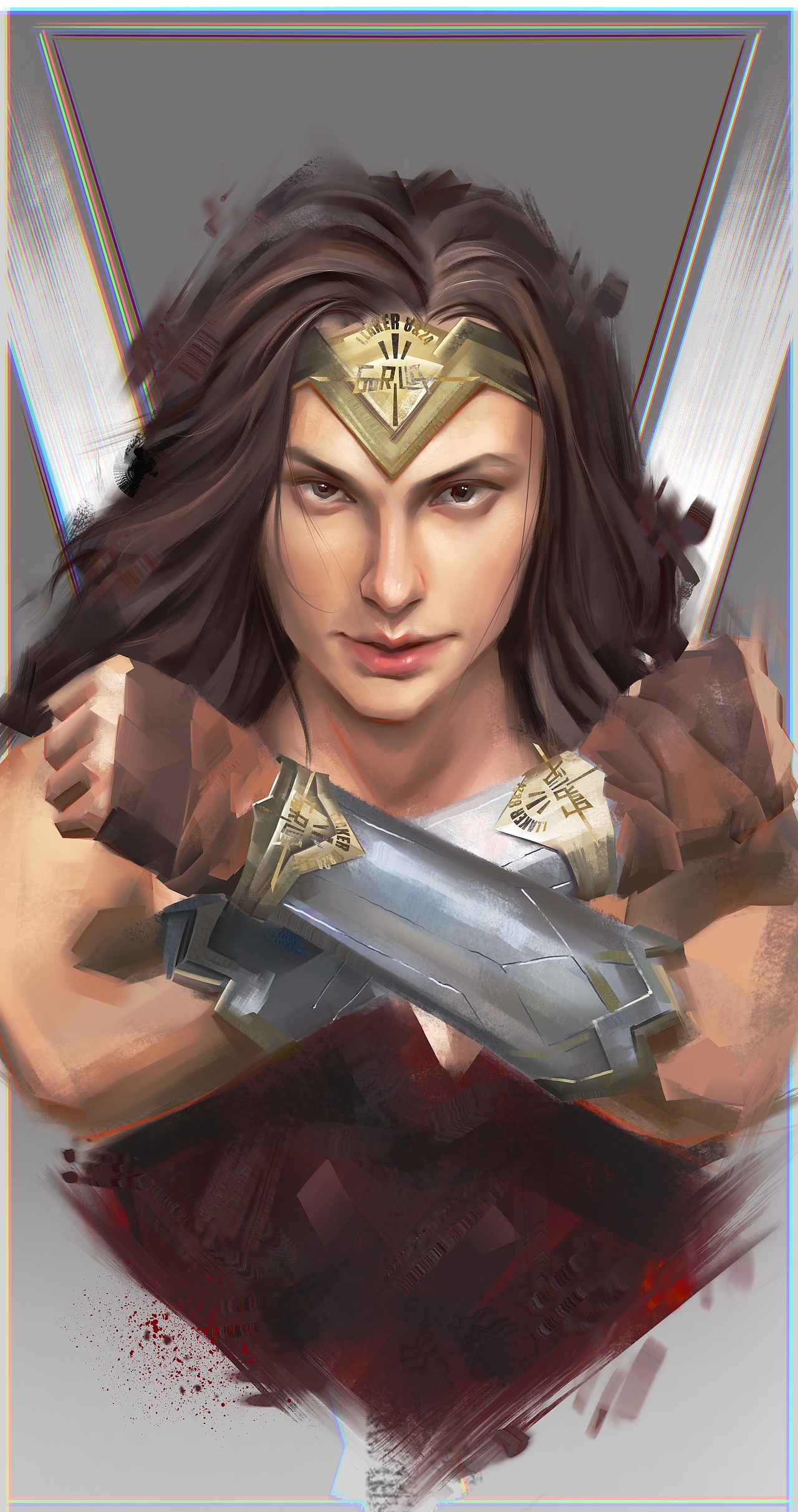 漂亮国的超级英雄！（图ZMzE1MDc0NTg0） - 新锐潮流插画 - 站酷设计师ILaker24原创素材 - 站酷ZCOOL