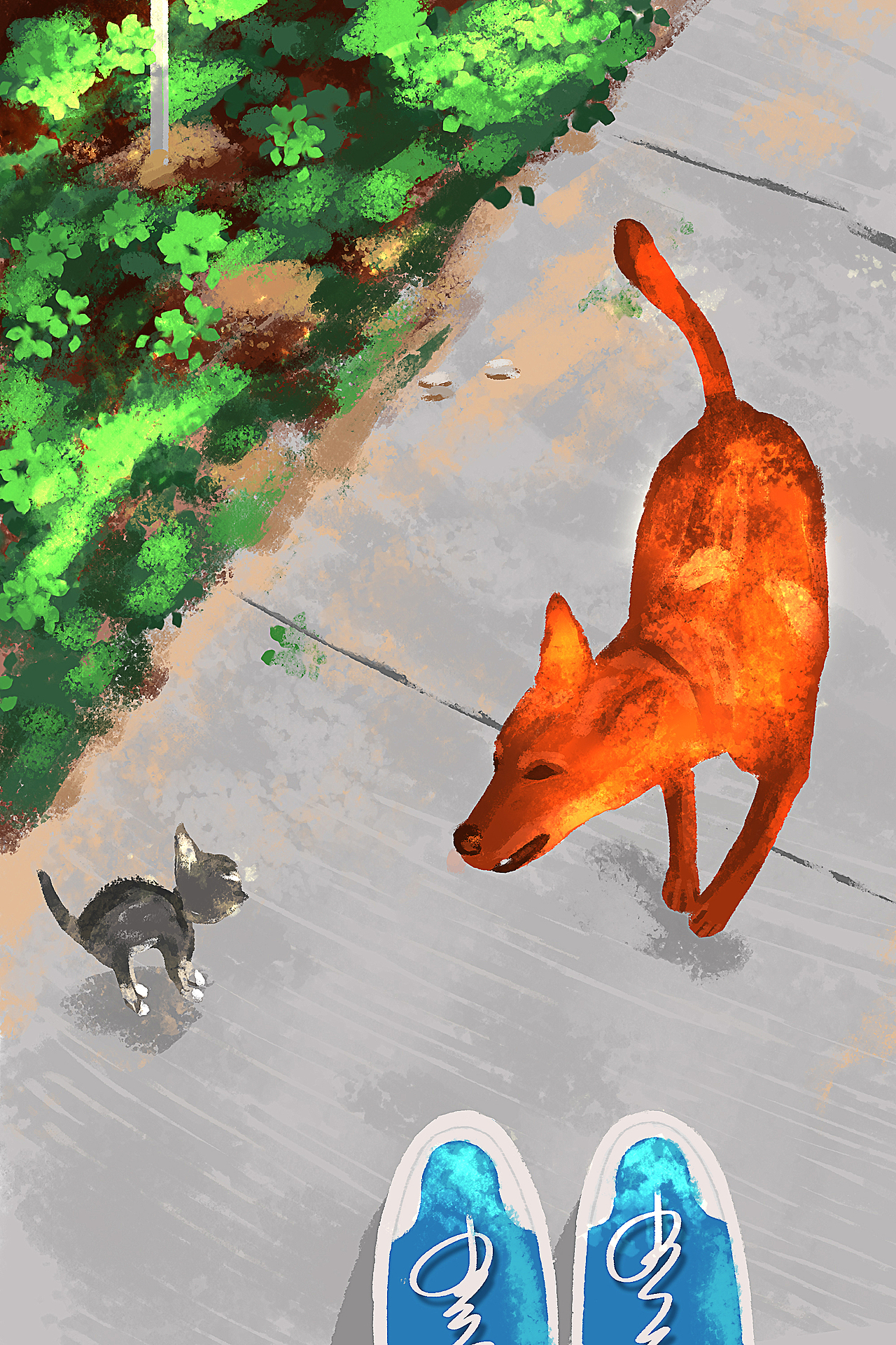 我的狗子（图ZMzA5ODI3ODY0） - 创作习作 - 站酷设计师是汨姐呀原创素材 - 站酷ZCOOL