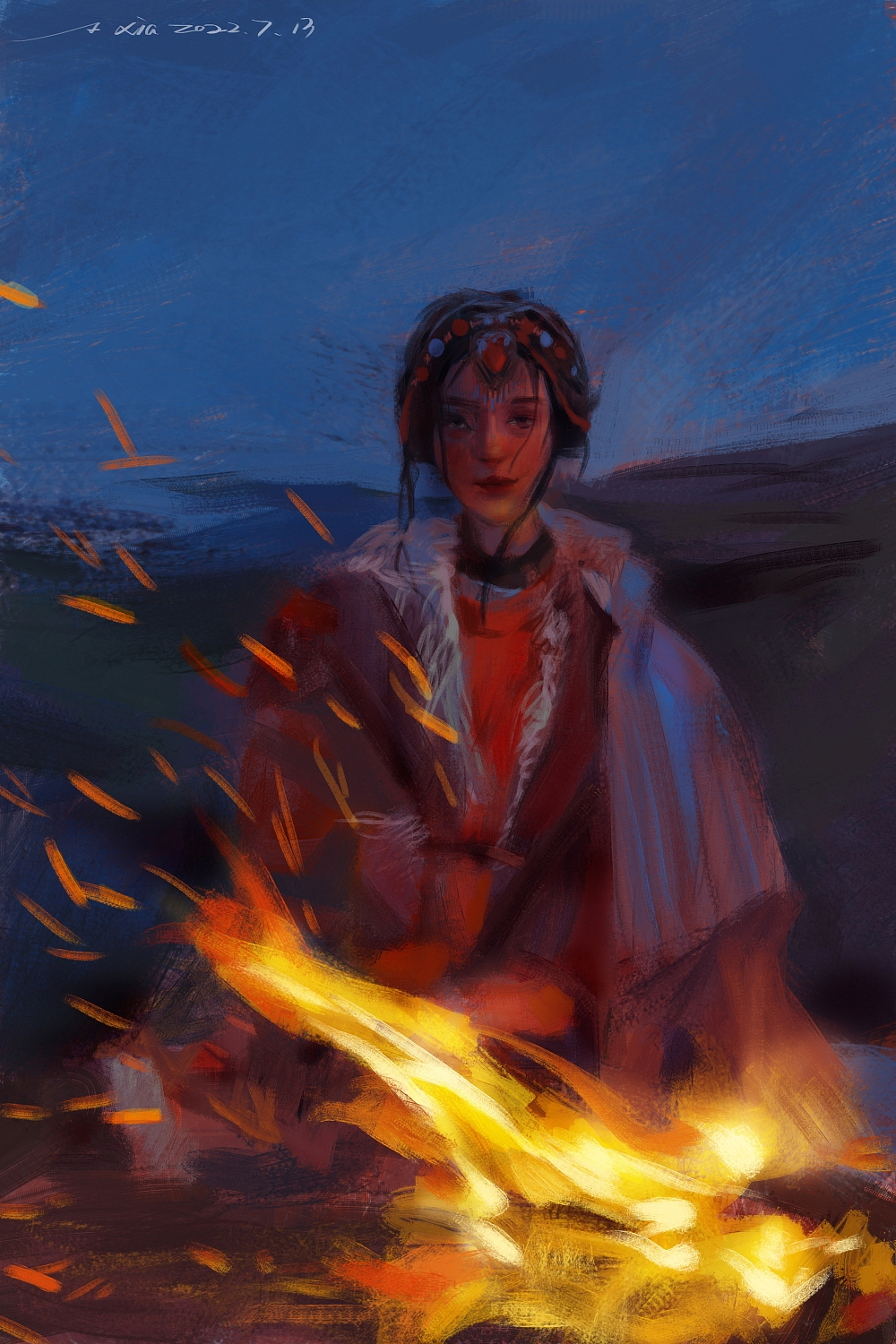 日涂打卡练习(6月7月合集)