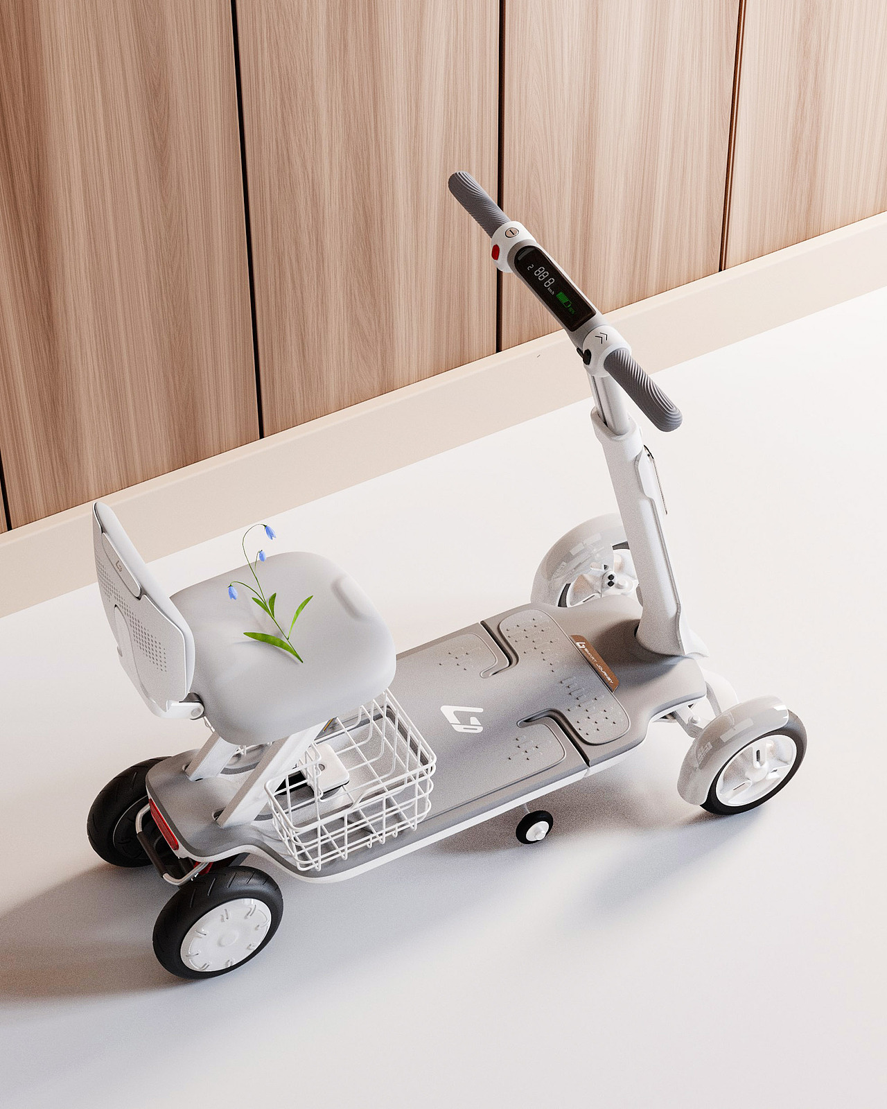 给年轻人设计的老年代步车🌟格物创新原创设计