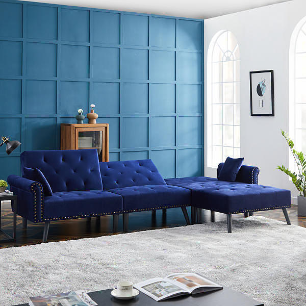 家具摄影,转角沙发拍摄,沙发产品现场拍摄图