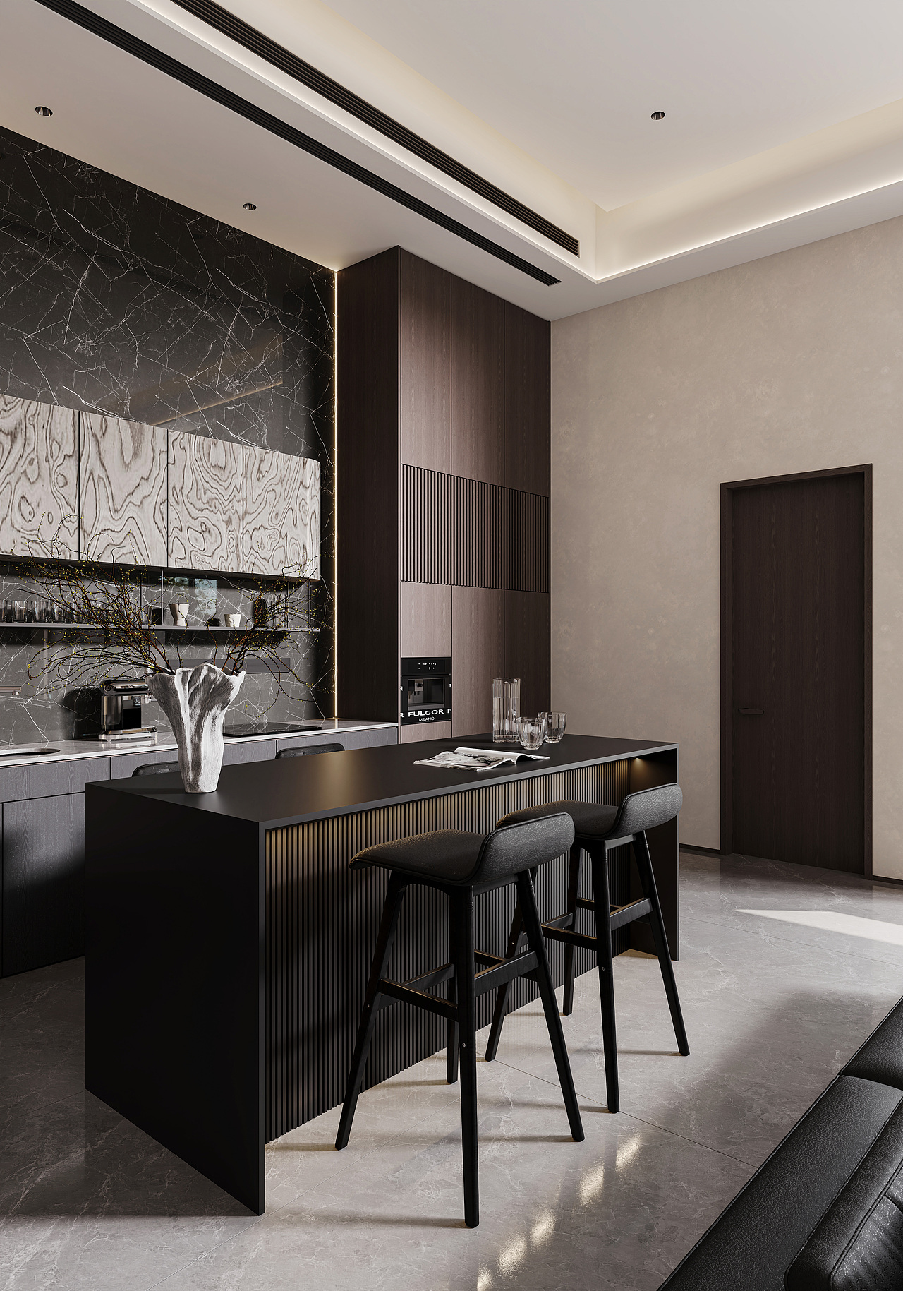 新作|现代 极简 客厅 卧室