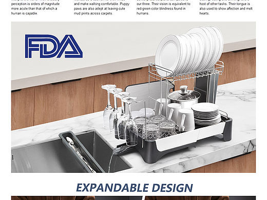 亚马逊A+ (碗碟架)