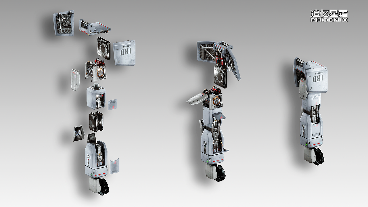 【blender建模渲染】RX-79G陆战型高达,08MS小队