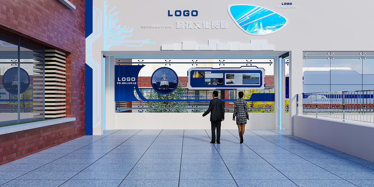 展厅展馆 党建文化 乡村振兴 校园文化 园林景观（图ZMzQ5MjQ3NDky） - 家装设计 - 站酷设计师西安壹博设计6688原创素材 - 站酷ZCOOL