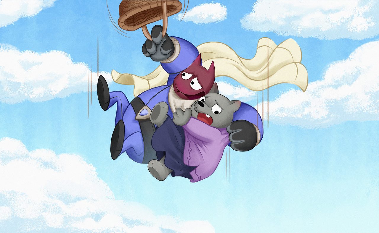 商稿—小龙历险的绘本故事9