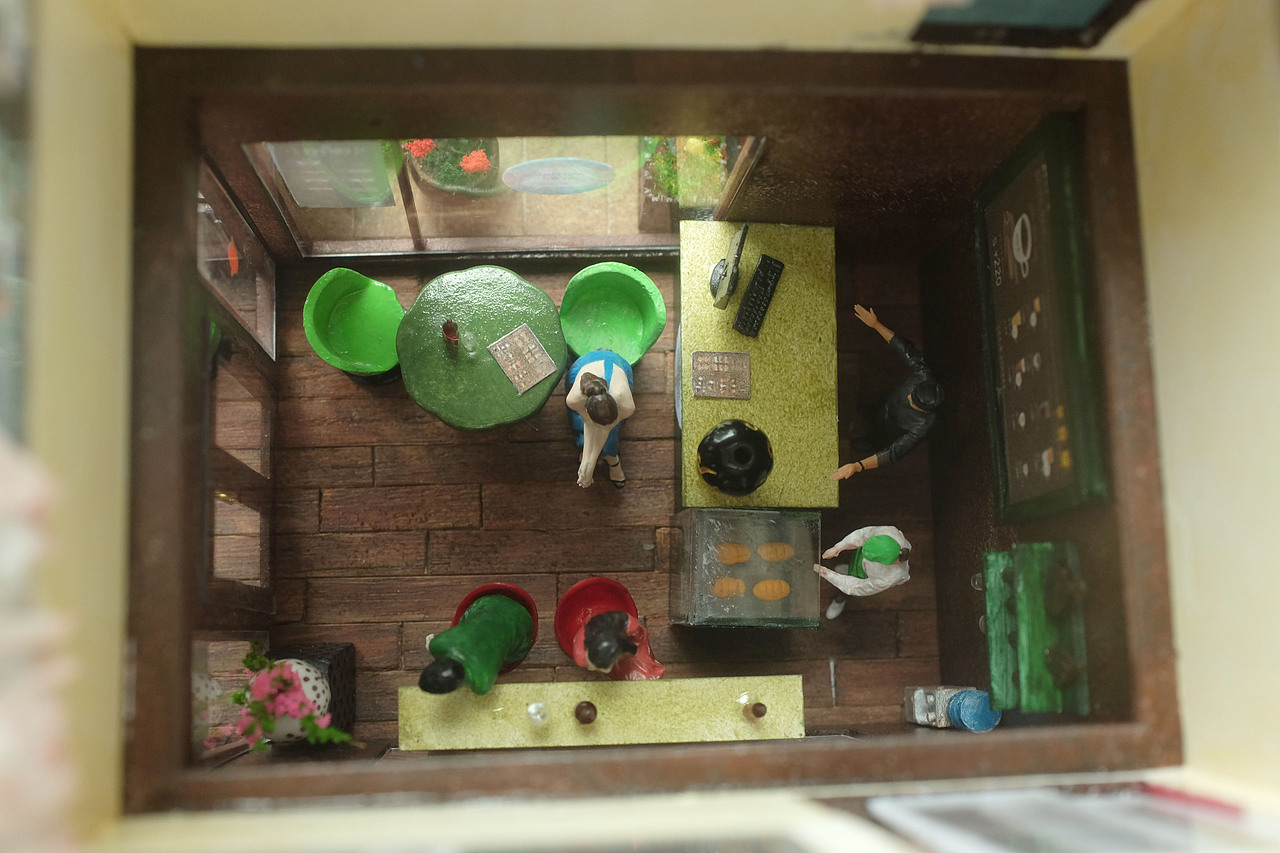 最近制作完成的一个微缩小景，1/64比例。（图ZMzAzNTYxMTQ0） - 其他手工艺 - 站酷设计师玩手工的饼哥原创素材 - 站酷ZCOOL