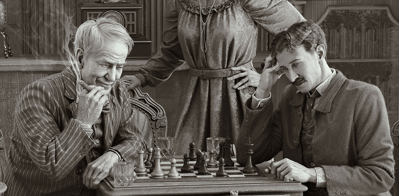 棋局（图ZMzEwNDAzNjI4） - 人物/生物 - 站酷设计师刁兆明原创素材 - 站酷ZCOOL