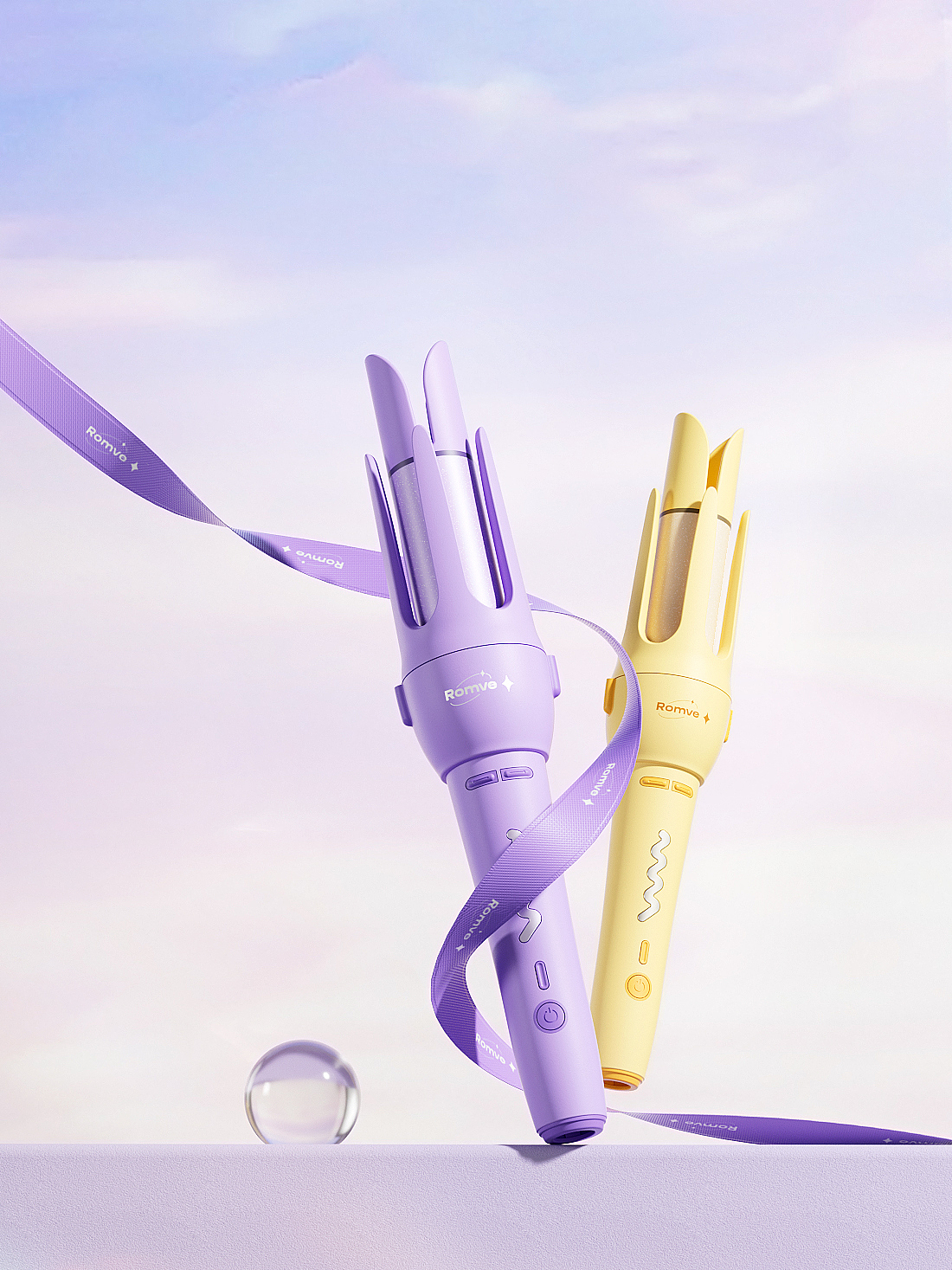 个护卷发棒/游戏手柄/产品渲染