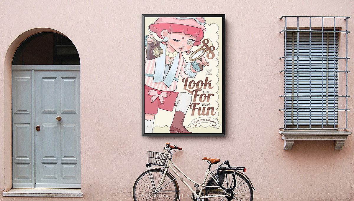 Traveler Kitchen-秘密旅行西餐厅品牌IP视觉设计升级（图ZMjk3NzI0OTU2） - IP形象 - 站酷设计师仨力原创素材 - 站酷ZCOOL
