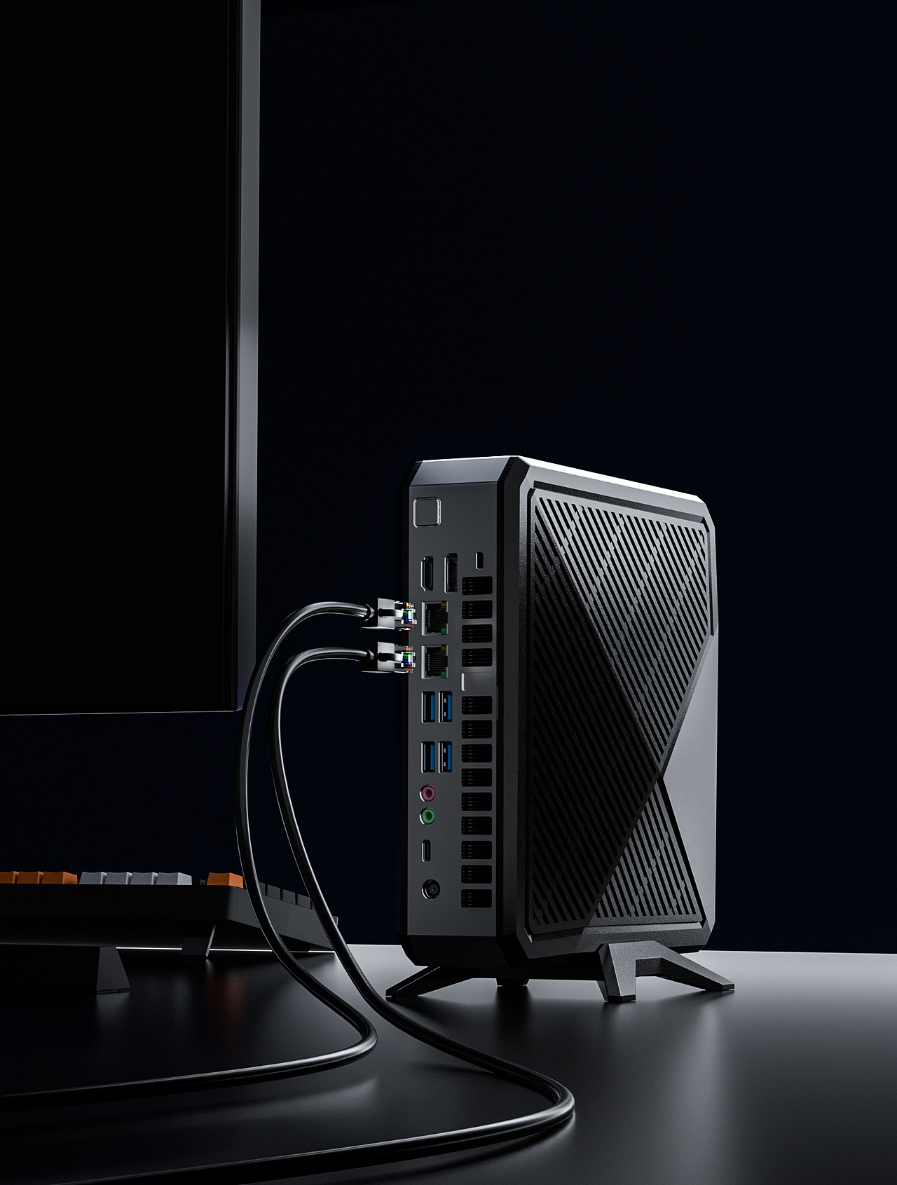 视觉三维渲染 —— 迷你电脑 / mini PC（图ZMzQzNjM0NTky） - 场景 - 站酷设计师xiQiren原创素材 - 站酷ZCOOL