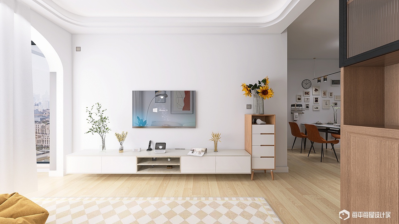 86平小户型两居的小家｜简单实用｜我心中的理想家（图ZMzMyMjIxNjM2） - 家装设计 - 站酷设计师鸣杨913原创素材 - 站酷ZCOOL