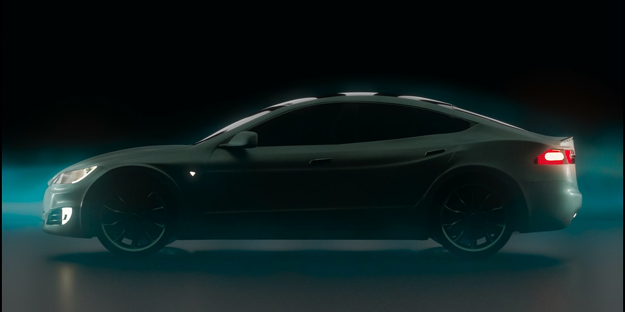 黄金年代风格电动汽车动画(blender)