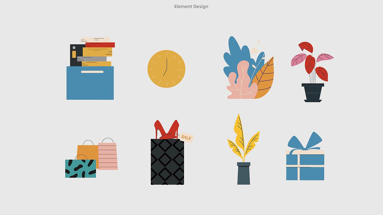 Urban City 人物插画