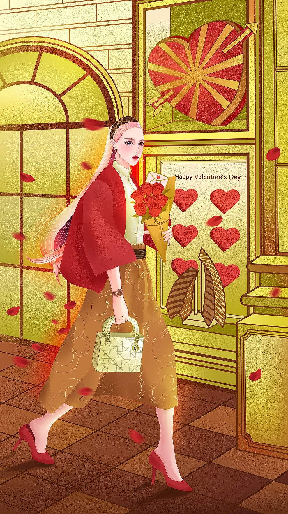 壹加壹医美IP设计和插画