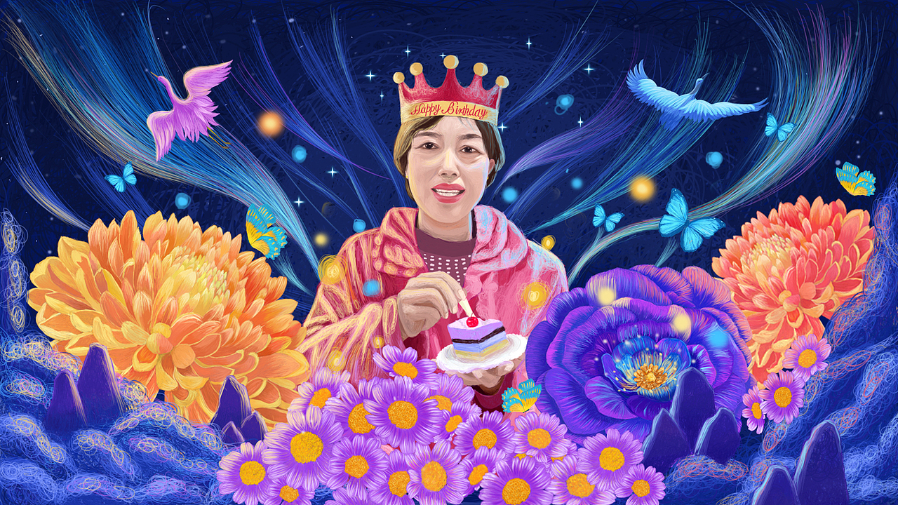线圈插画-练习作品（图ZMzM3Mjk4NDU2） - 创作习作 - 站酷设计师空箜原创素材 - 站酷ZCOOL