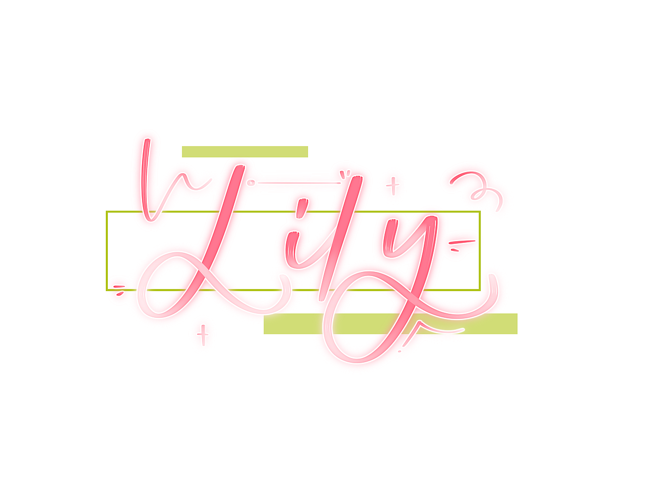 procreate平板手写英文个性签名丨签名标志丨签名水印