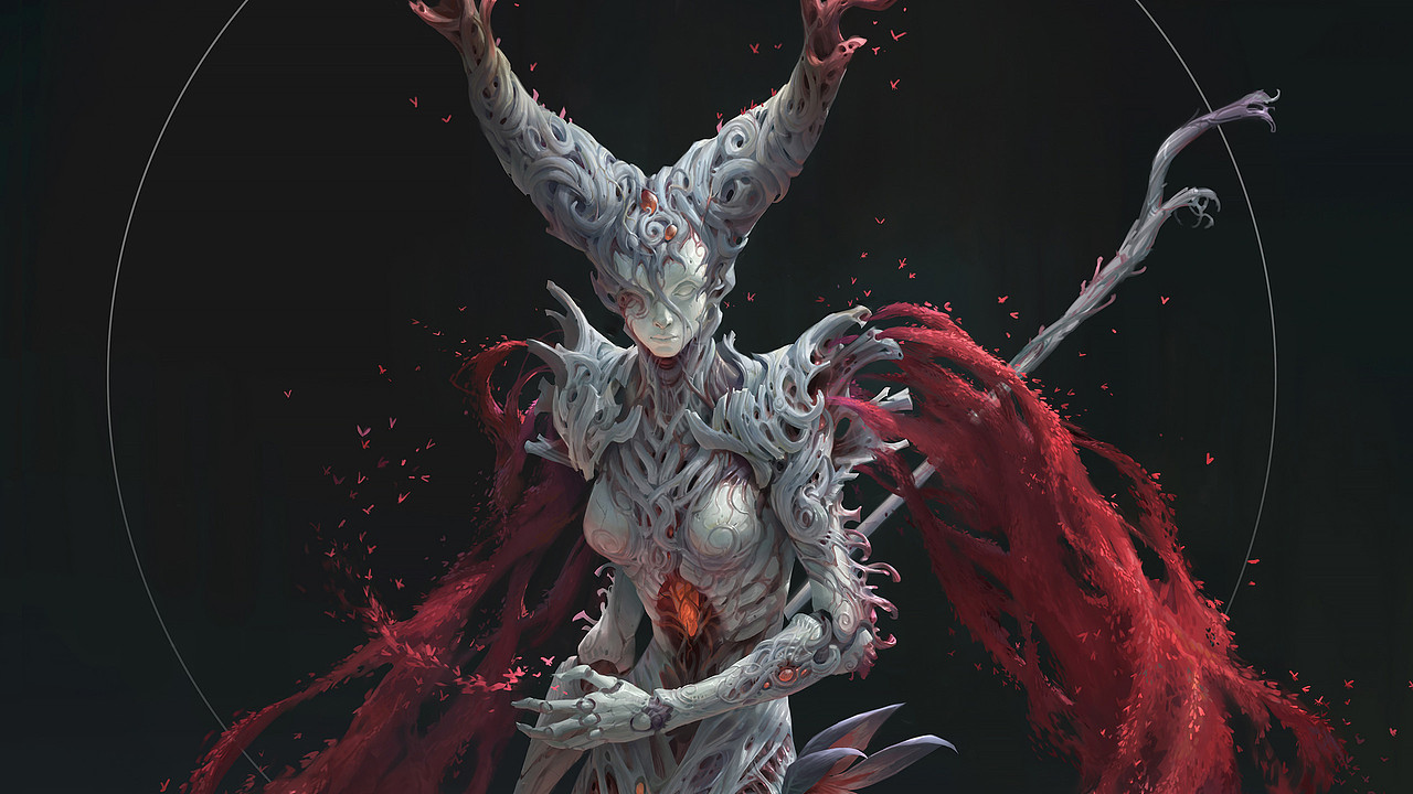 法师之环NO.5 奥瑞丽安的躯壳,灰白女士