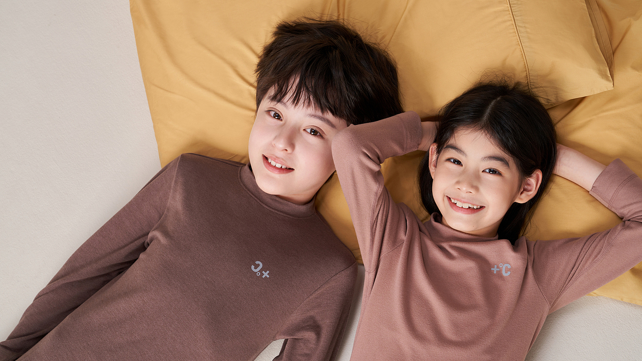 holakids x 猫人儿童保暖内衣 2022 A/W（图ZMzI0NTQyNzk2） - 人像摄影 - 站酷设计师holakids原创素材 - 站酷ZCOOL