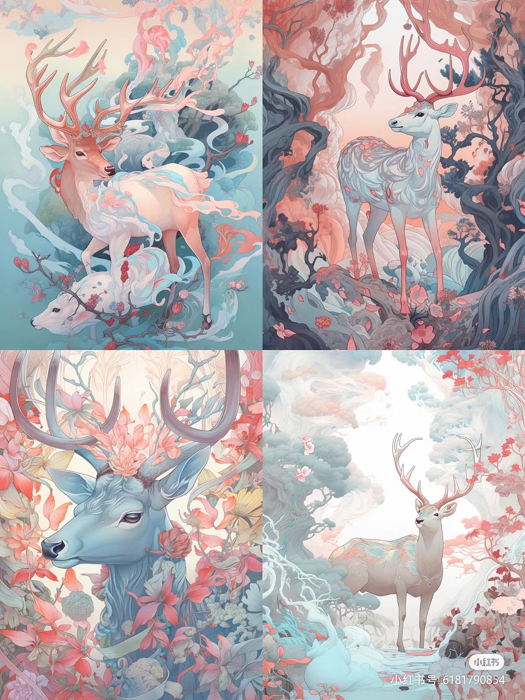 AI画画|国潮插画风