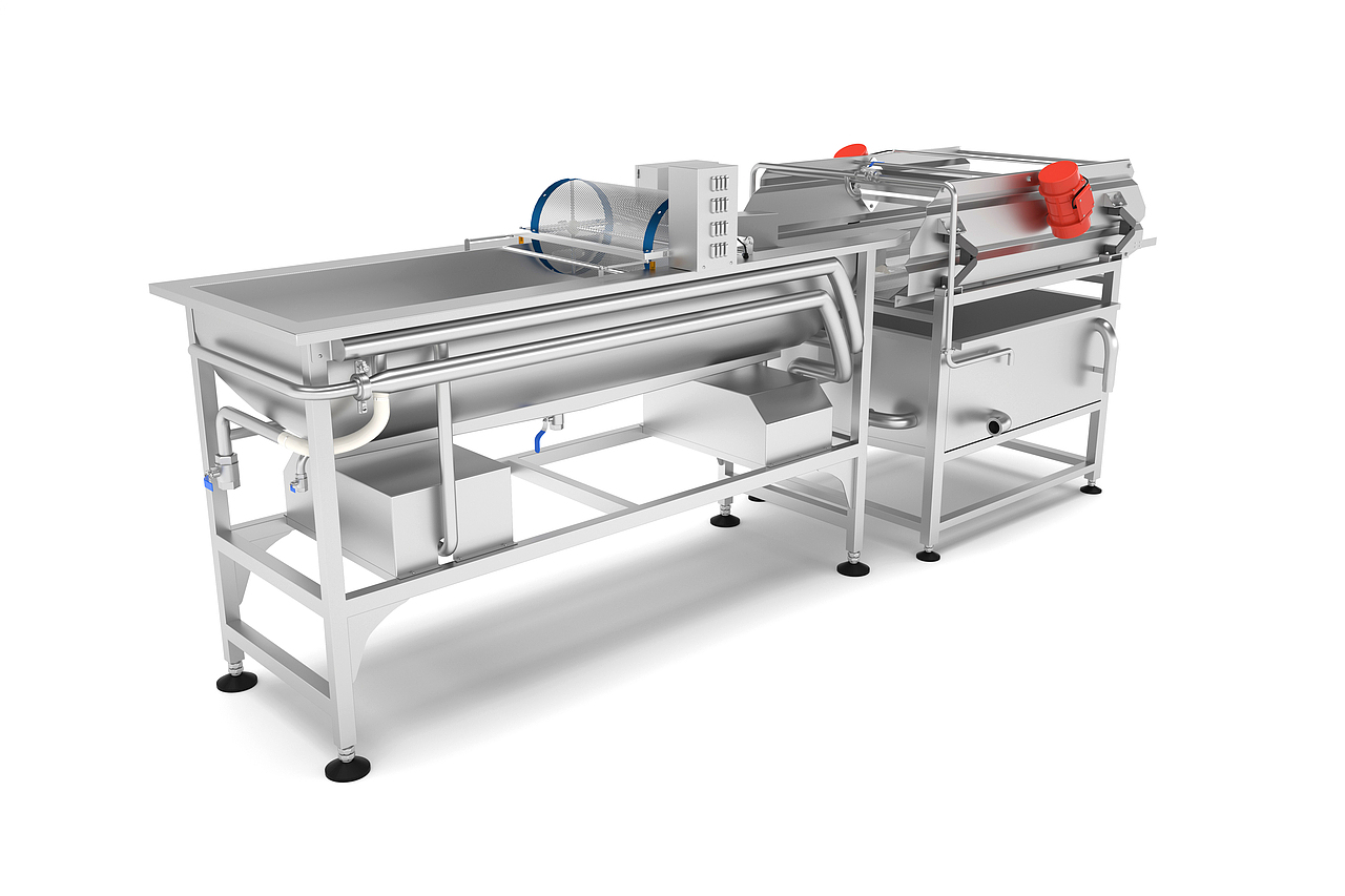 高式涡流清洗沥干机