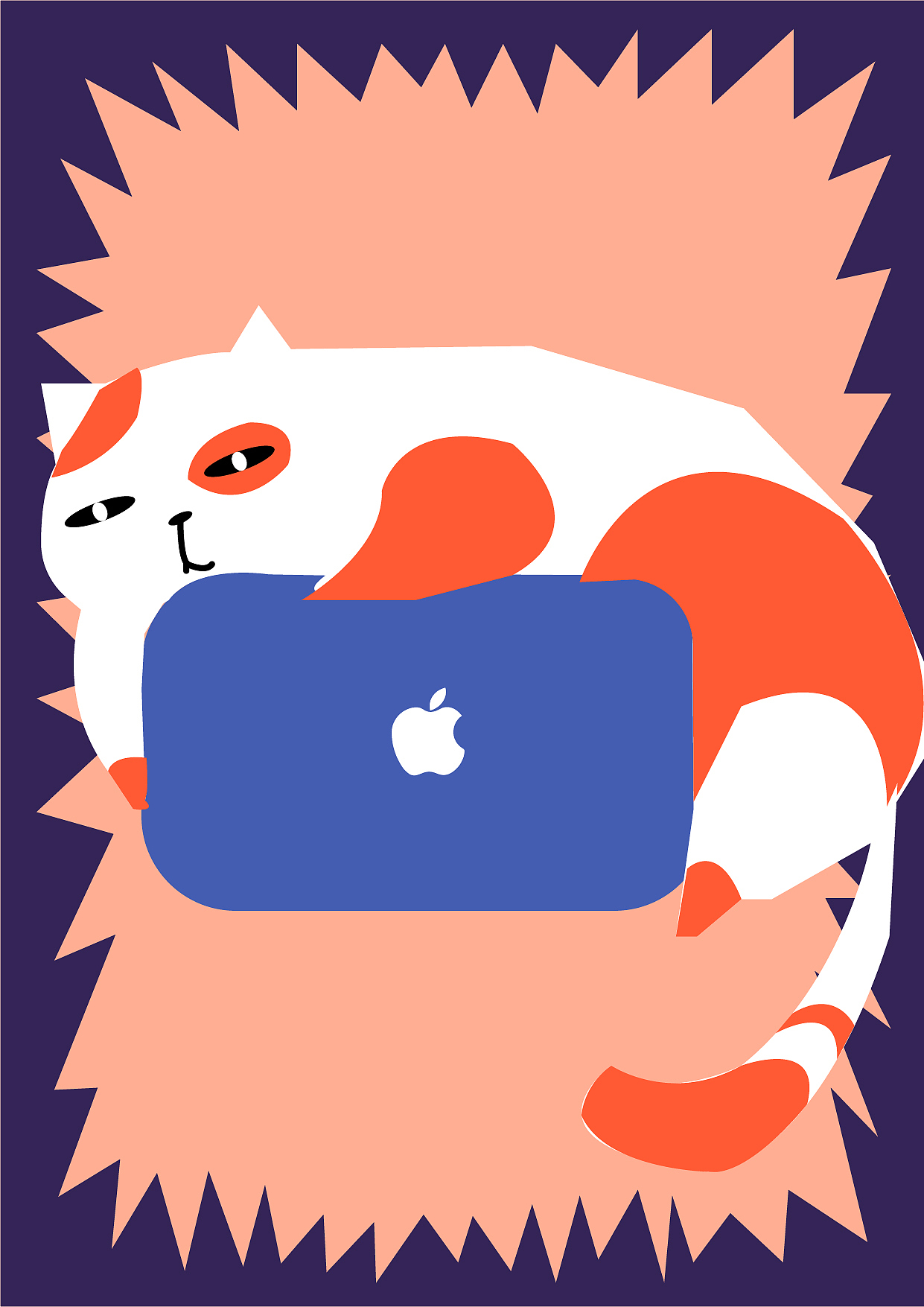 猫咪插画大合集（图ZMzM1NTQ3MTAw） - 图案 - 站酷设计师瀰縌原创素材 - 站酷ZCOOL