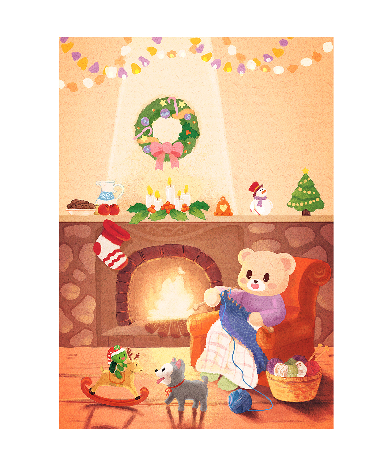 创意儿童绘本插画