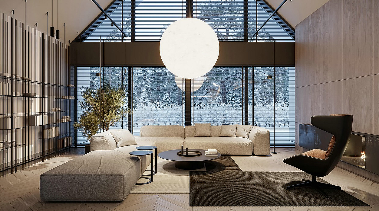 234㎡别墅设计 宁静惬意,沉静舒缓