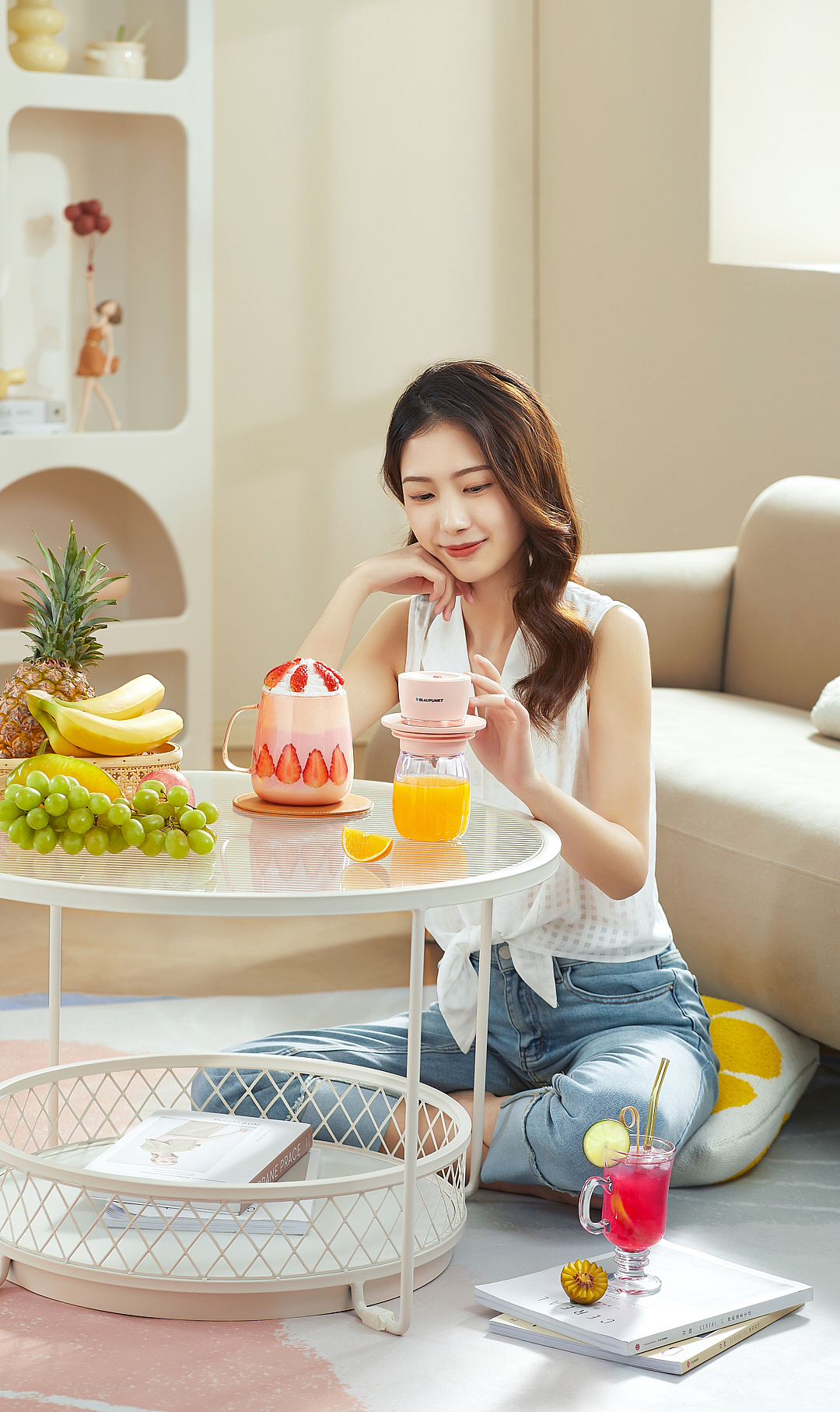 蓝宝果汁杯（图ZMzQyNTAyOTg0） - 产品摄影 - 站酷设计师jasonhong原创素材 - 站酷ZCOOL