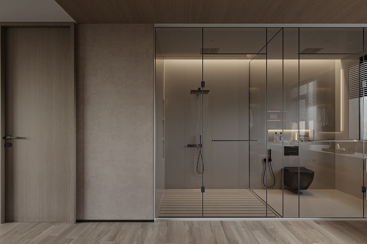 现代客餐厅卧室效果图表现（图ZMzM4ODMxODE2） - 家装设计 - 站酷设计师赤焰追风原创素材 - 站酷ZCOOL