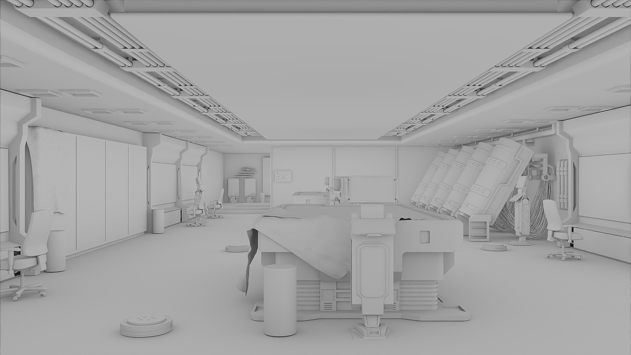 个人科幻短片《先驱者》耗时一年半独立完成个人CG作品