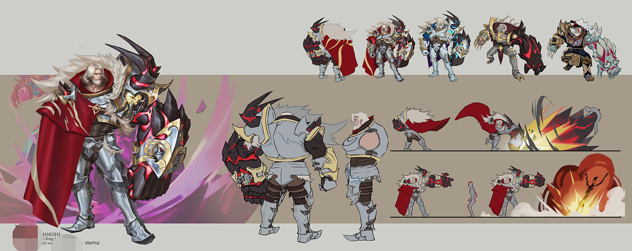 獅心男爵 烈焰雄心（圖ZMzUxMDg1Mjc2） - 概念設(shè)定 - 站酷設(shè)計(jì)師子木HF19原創(chuàng)素材 - 站酷ZCOOL