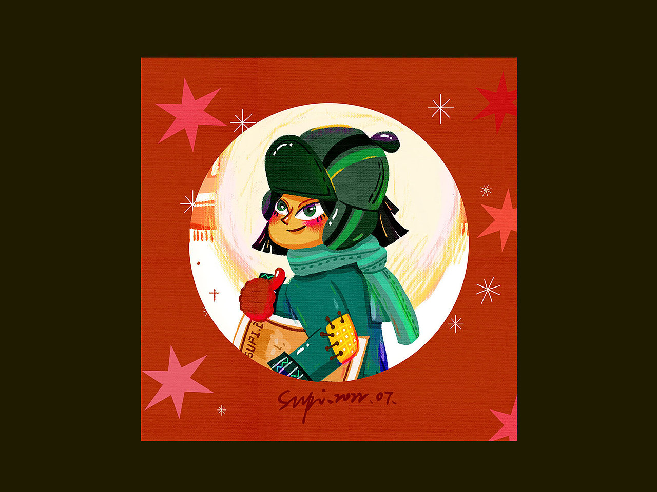 2022 上半年部分插画练习总结