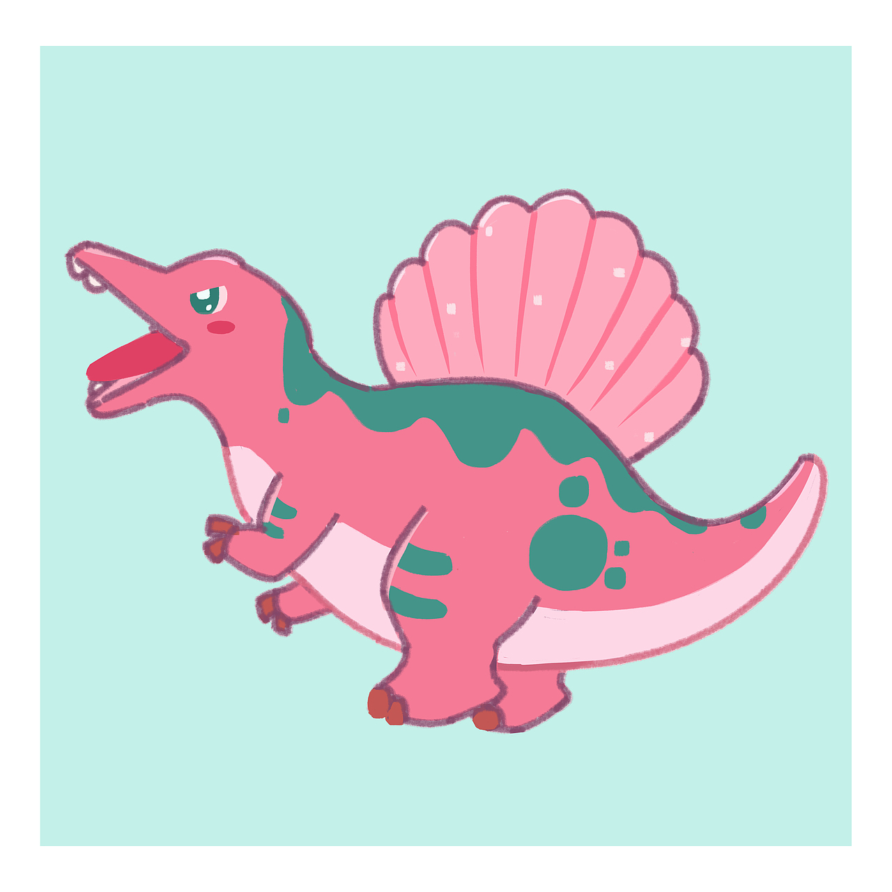 小恐龙合集（图ZMzU2MTU5OTky） - 儿童插画 - 站酷设计师今子JZ原创素材 - 站酷ZCOOL