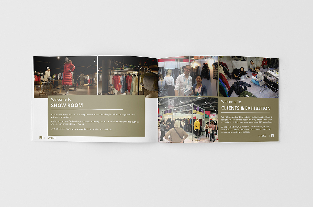 服装企业画册