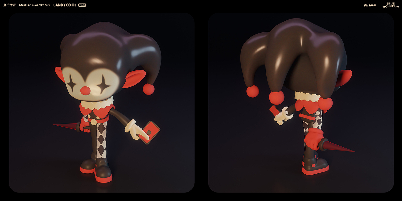 蓝山传说 | 个人潮玩系列角色设计