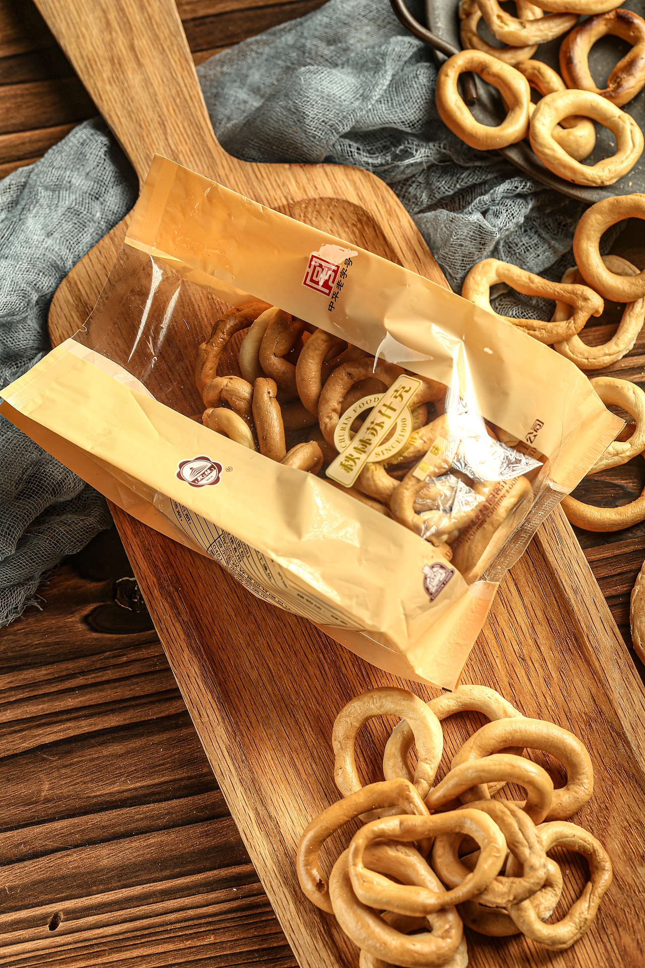 苏生克俄式面包圈小零食