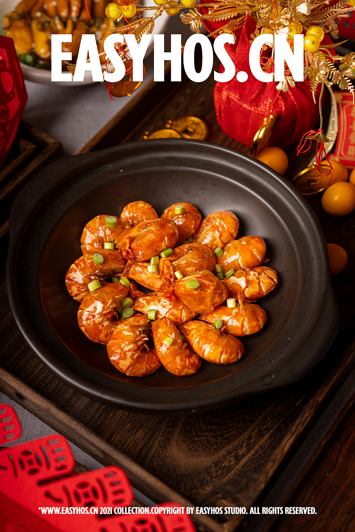 广州美食摄影 | 高端粤式料理 粤菜大师 新年场景布置