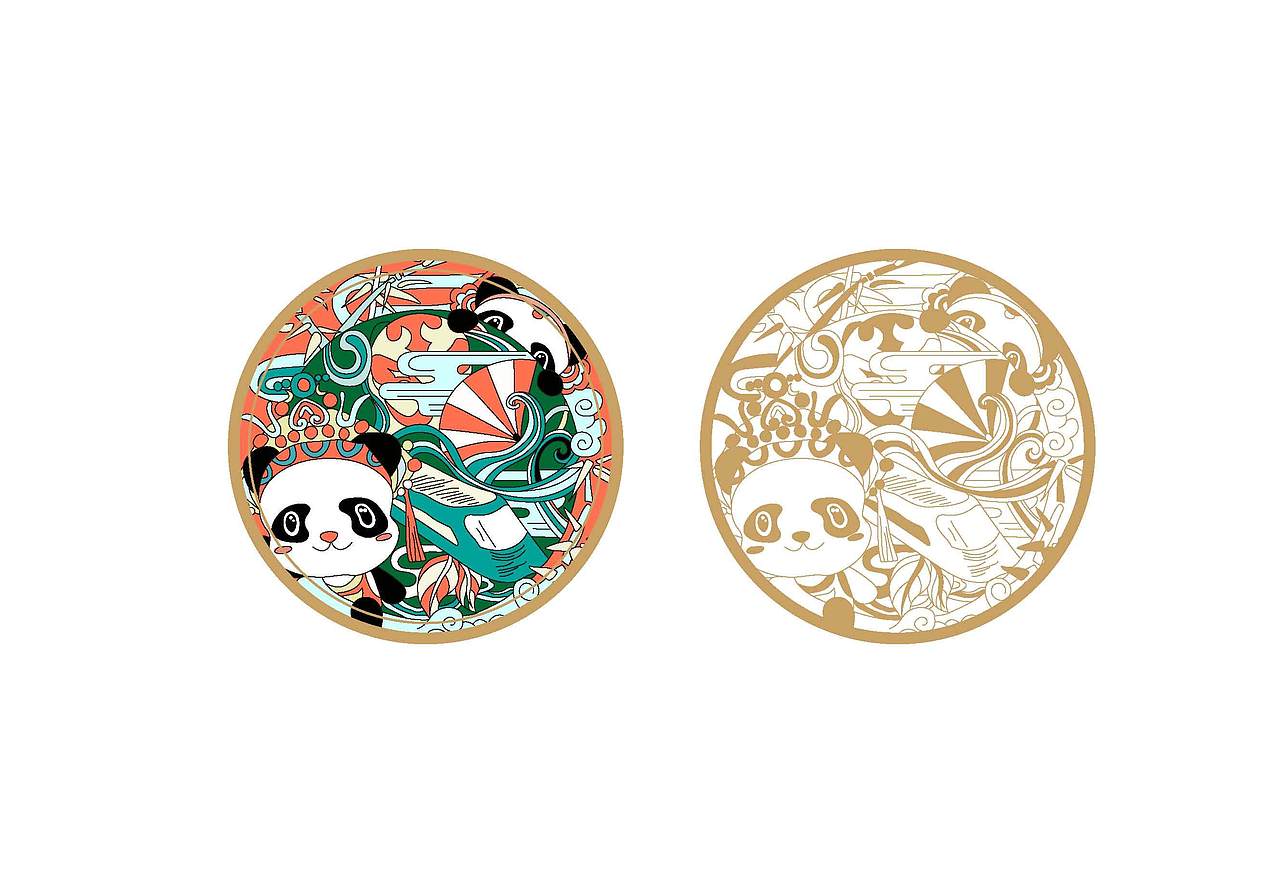 巨灵设计 x 颐瑞华诚 | 熊猫形象端午粽子礼盒