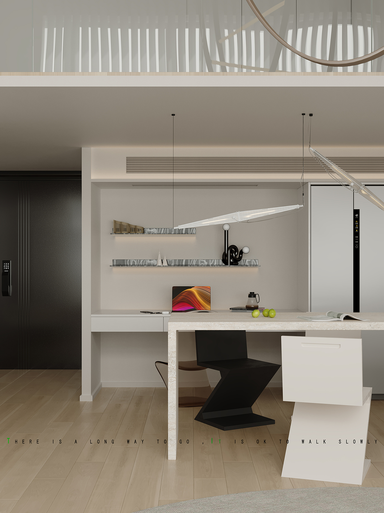 There is a long way to go ,It is ok to walk slowl