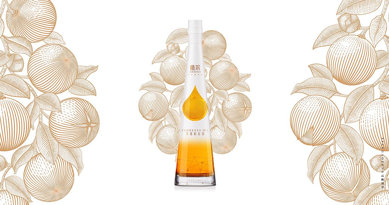 高鹏设计——高端山茶油食用油调味品包装设计