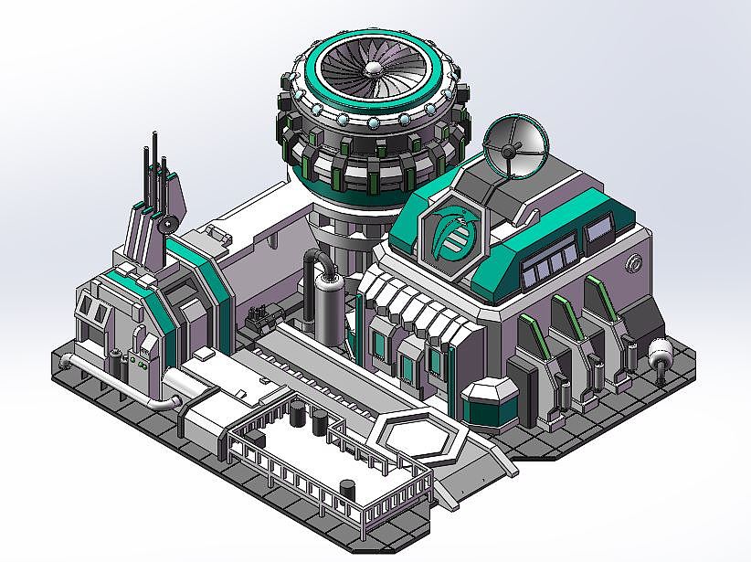 焚风建造场-心灵终结3.3x 3D打印模型文件（图ZMzU3Nzc2NDgw） - 机械/交通 - 站酷设计师钟子彬原创素材 - 站酷ZCOOL