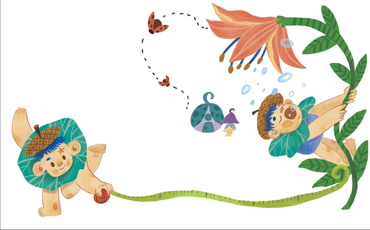 绘本《别去五厘米之外》创作记录及部分成品