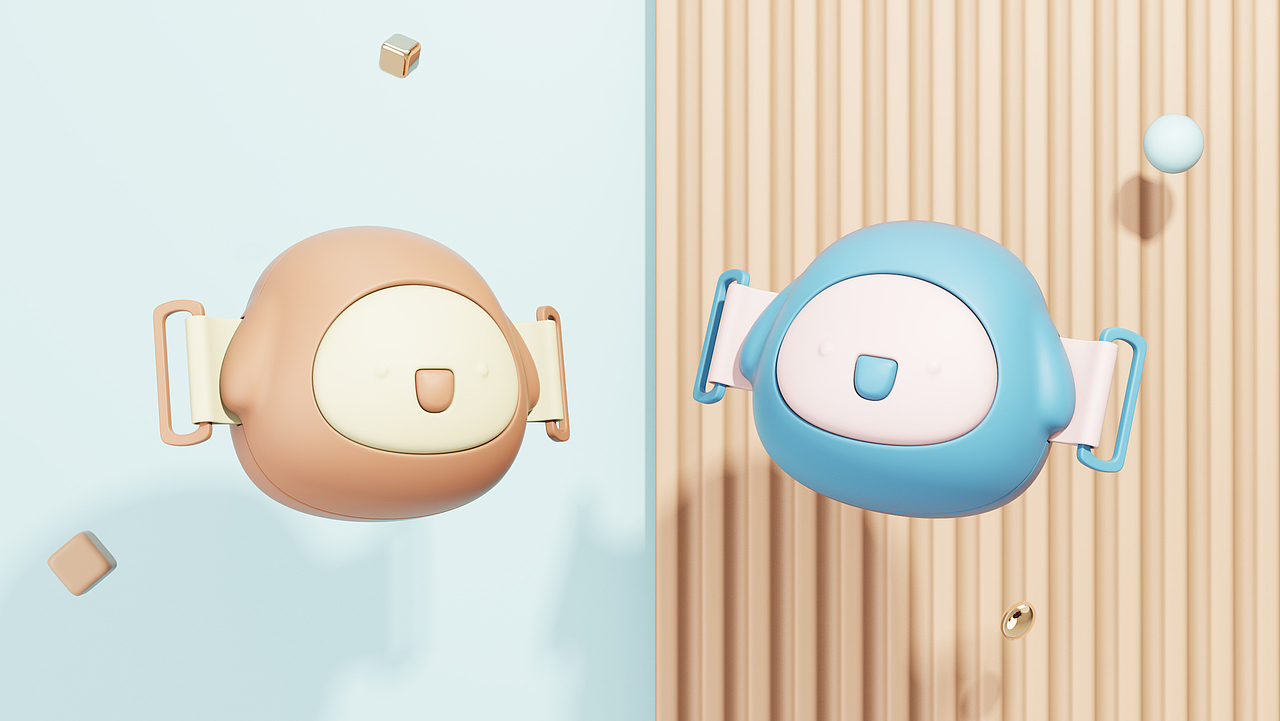 ”羊驼“揉腹仪 l ODIAN DESIGN原点工业设计