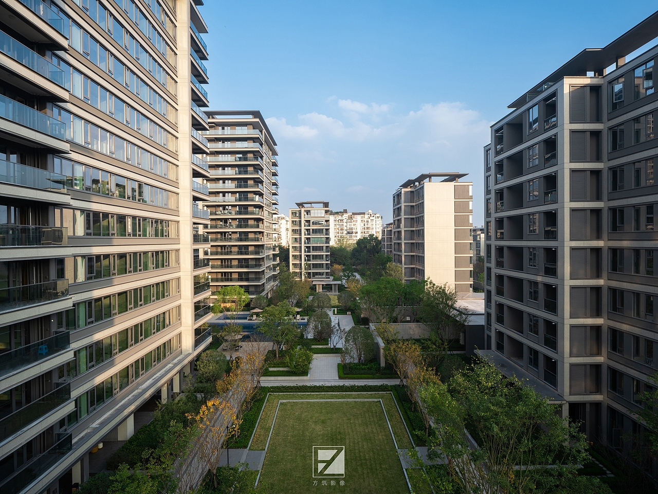 【上海方筑影像】--成都凤起籣庭住宅大区景观（图ZMzI0MTI3NTAw） - 环境/建筑摄影 - 站酷设计师上海方筑影像原创素材 - 站酷ZCOOL