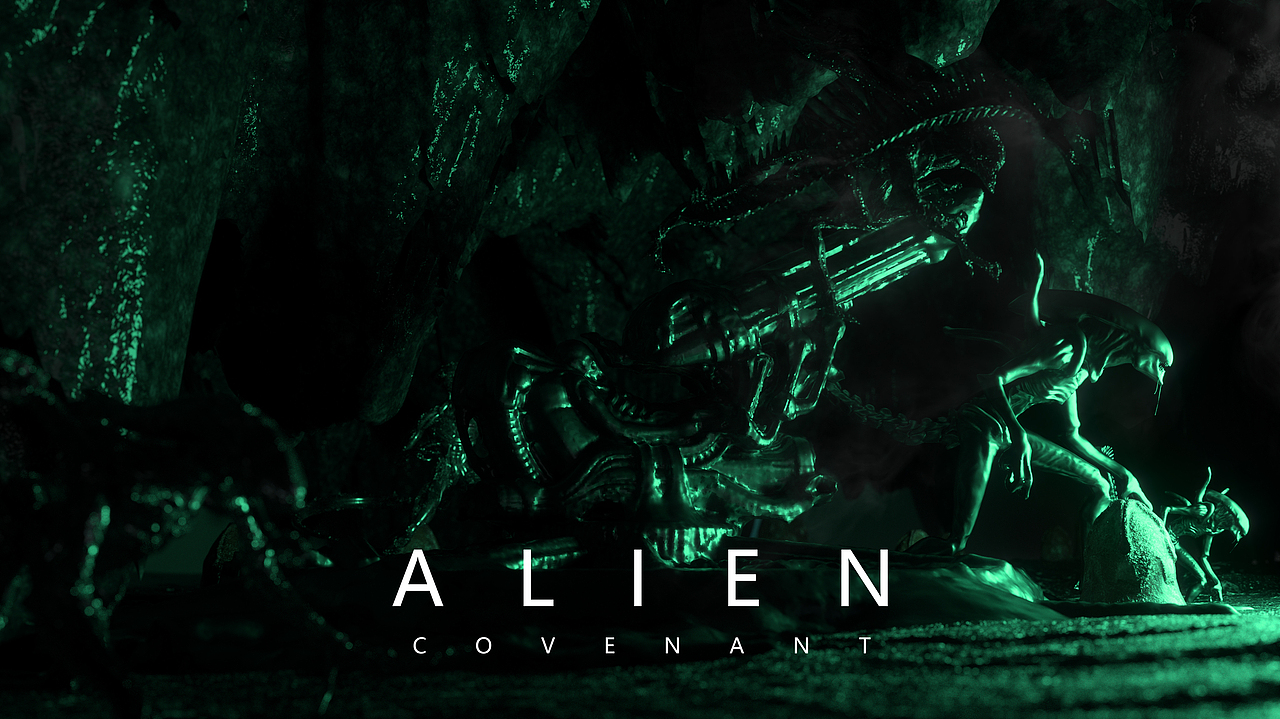 异形系列C4D风格图概念起源——alien（图ZMzA3OTg5NTA4） - 人物/生物 - 站酷设计师DAVE_Studio原创素材 - 站酷ZCOOL