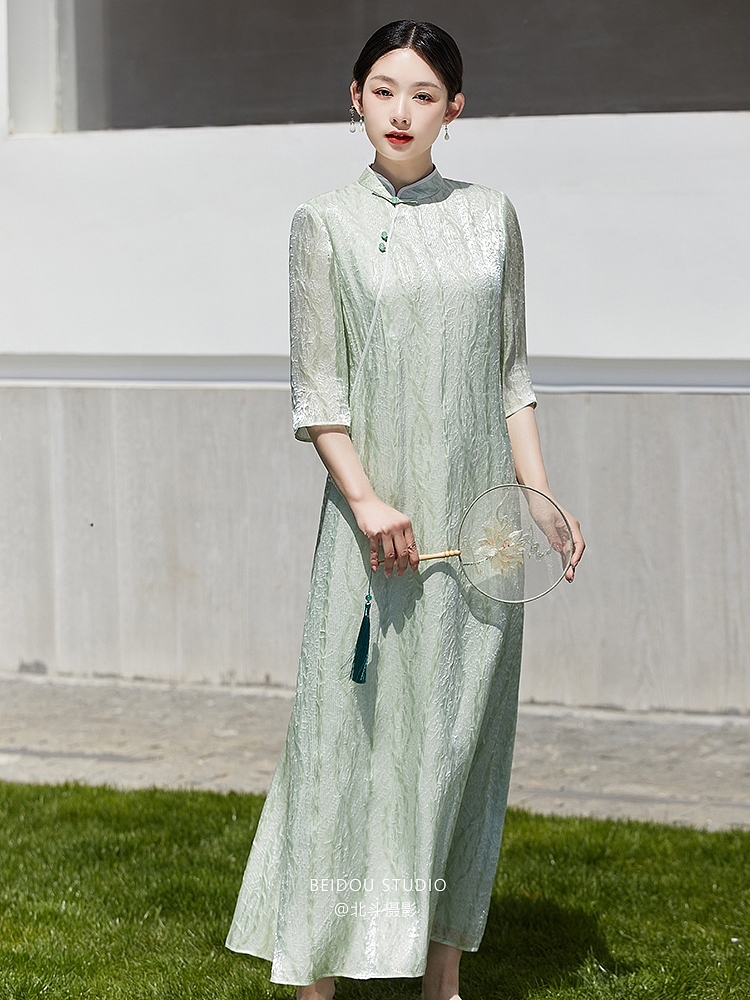 汉服拍摄 中国风拍摄 连衣裙拍照复古风拍摄禅茶服拍照