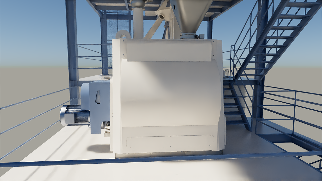 HHDJ40饲料混合机动画